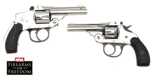 Lot of Two Guns, Iver Johnson Double Action & JLG Secret Service Special Safety Hammerless Revolvers