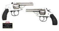 Lot of Two Guns, Iver Johnson Double Action & JLG Secret Service Special Safety Hammerless Revolvers