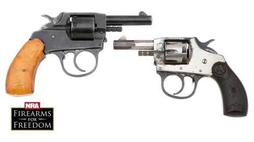 Lot of Two Guns, Iver Johnson Model 1900 and U.S. Revolver Co. (by Iver Johnson) Double Action Revolver