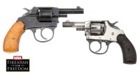 Lot of Two Guns, Iver Johnson Model 1900 and U.S. Revolver Co. (by Iver Johnson) Double Action Revolver