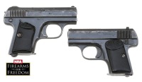 Lot of Two Guns, Dreyse Vest Pocket, and C.G. Haenel Schmeisser Vest Pocket Model 1 Semi-Auto Pistols