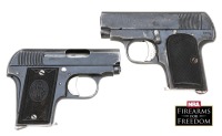 Pair of Spanish Semi-Auto Pistols Defender Model and Model 1918 Bronco