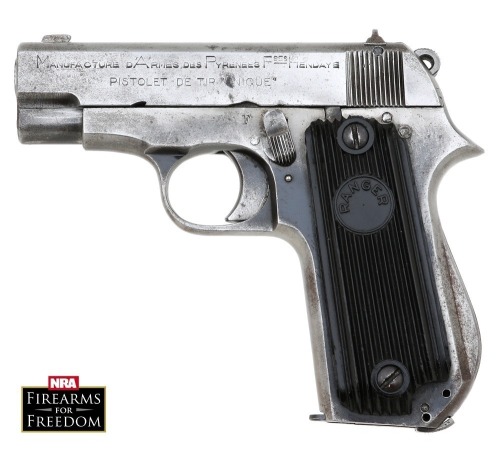 Manufacture D&rsquo;Armes Des Pyrenees Francaise Hendaye Unique Ranger Semi-Auto Pistol