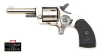 Lot of Five Antique Guns, Hood Arms Co. Liberty Model & Fashion Model, Lee Arms Red Jacket No. 3, American Arms Continental Model, & Iver Johnson Defender 89 Model Single Action Revolvers