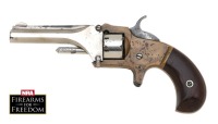 Lot of Two Antique Guns, Aetna Arms Co. Pocket Model, & Deringer 32 Pocket Model Single Action Revolvers