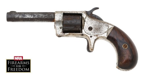 Lot of Four Antique Guns, Bacon Manufacturing Express Model, Whitney No. 1, Winfield Arms Pocket Model, & Hopkins & Allen XL No.3 Single Action Revolvers