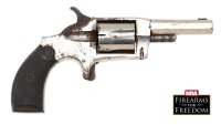Lot of Four Antique Guns, Bacon Manufacturing Express Model, Whitney No. 1, Winfield Arms Pocket Model, & Hopkins & Allen XL No.3 Single Action Revolvers - 4