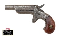 Pair of American Side Swing Deringers, & American Eclipse Side-swing Deringer