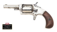 Lot of Four Antique Guns, American Leader, Otis Smith New Model, Hood Firearms Alaska 30, and Hopkins & Allen Hindsdale Single Action Revolvers
