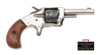 Lot of Four Antique Guns, American Single Action Revolvers including Princess, Bismarck, Defender, & Royal Models - 3