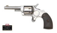 Lot of Four Antique Guns, American Single Action Revolvers including Princess, Bismarck, Defender, & Royal Models - 4