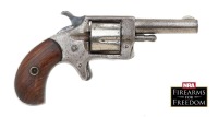 Lot of Five Antique Guns, Hood Firearms Single Action Revolvers including Tramps Terror, Union Jack No. 1 Long, Liberty, & a pair of Robin Hood No. 1 Models - 2