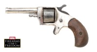 Lot of Five Antique Guns, Hood Firearms Single Action Revolvers including Tramps Terror, Union Jack No. 1 Long, Liberty, & a pair of Robin Hood No. 1 Models - 5