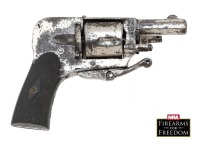 Lot of Four Revolvers, Belgian Folding Trigger Double Action Hammerless Revolvers, a pair of Unmarked, & a pair marked Sable Baby Hammerless, - 2