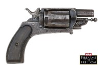 Lot of Three Revolvers, Kolb New Baby Model, Unmarked European, & European Special Model, Folding Trigger Double Action Revolvers - 2