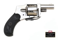 Three Folding Trigger Hammerless Revolvers: Two Western Arms and One American Special Model - 2