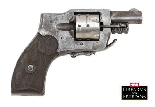 Pair of Unmarked Baby Hammerless Model 1916 Folding Trigger Double Action Revolvers