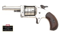 Lot of Five Antique Guns, Hood Firearms Hard Pan, Robin Hood No.1, Liberty, Queen, & Alert-1874 Models Single Action Revolvers