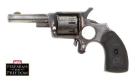 Lot of Five Antique Guns, Hood Firearms Hard Pan, Robin Hood No.1, Liberty, Queen, & Alert-1874 Models Single Action Revolvers - 3
