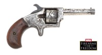 Lot of Four Antique Guns, Hopkins & Allen Pocket Model, Ranger 22 Long, Captain Jack, & Ranger Models Single Action Revolvers - 4