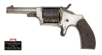 Lot of Three Antique Guns, Hopkins & Allen Czar, Mountain Eagle, & Dictator Models Single Action Revolvers - 3