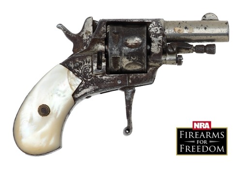 Lot of Five Mother-of-Pearl-Handled Revolvers