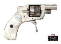 Lot of Five Mother-of-Pearl-Handled Revolvers - 2