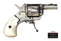 Lot of Five Mother-of-Pearl-Handled Revolvers - 4