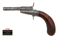 Interesting Screw-Barrel Flobert Parlor Pistol