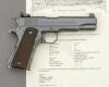 Rare Colt National Match Semi-Auto Pistol with Special Order Front Sight