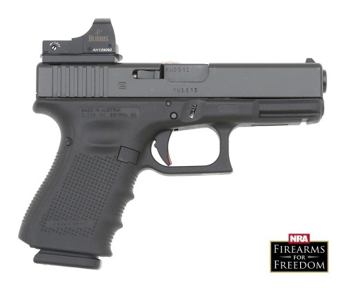 Glock 19 Gen. 4 Semi-Auto Pistol with Burris Fastfire II Optic