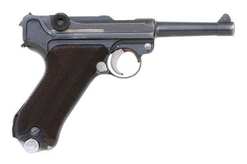 German P.08 Luger S/42 K-Date Pistol by Mauser