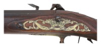 German Flintlock Jaeger Rifle by Stremmel of Halle - 2