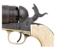 Rare Factory Engraved Colt Model 1860 Army Percussion Revolver - 5