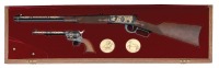 Winchester Model 94 Lever Action Carbine & Colt Third Generation Single Action Army Revolver Commemorative Set
