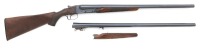 Winchester Model 21 Double Ejector Gun Two-Barrel Set with Crossover Stock
