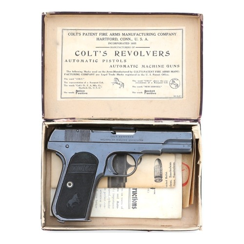 Colt Model 1903 Pocket Hammerless Semi-Auto Pistol