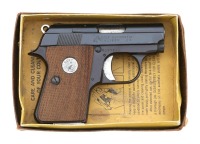 Colt .25 Automatic Semi-Auto Pistol with Original Box