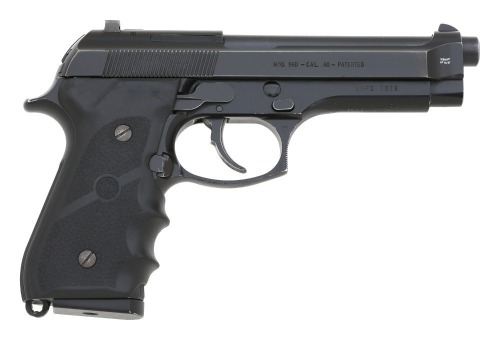 Beretta 96D Police Special Semi-Auto Pistol with Police Markings