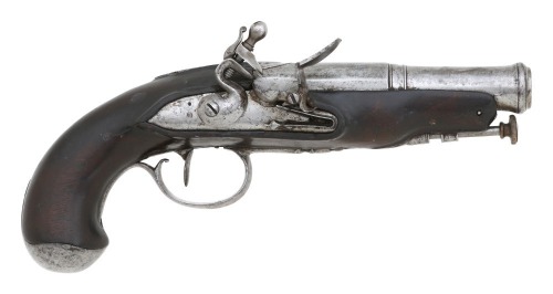 French Flintlock Coat Pistol