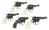Lot of Five Rimfire Revolvers
