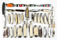Large Grouping Of Rough Rider Pocketknives