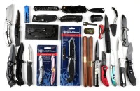 Large Group Of Tactical Knives