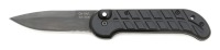 Ox Enterprises &ldquo;Black Knife&rdquo; Automatic Folding Knife