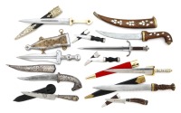 Grouping Of Ceremonial And Left-Handed Dagger And Blades