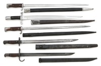 Group of Longer Bayonets