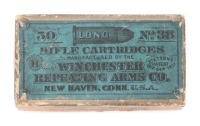 Collectible Winchester 38 Long Cartridges