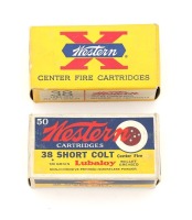 Collectible 38 Short and Long Colt Cartridges