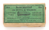 Collectible Winchester 38 Cal. Smith & Wesson Cartridges
