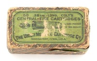 Collectible 38 Long Colt Cartridge Box